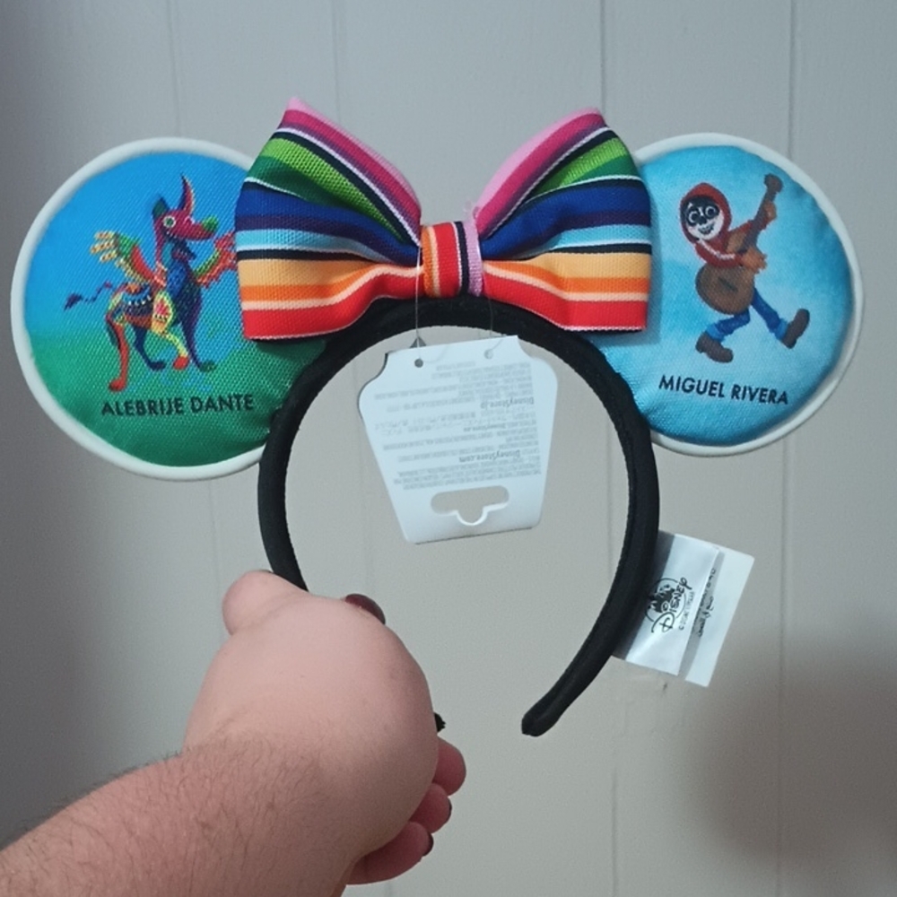 Disney Pixar Coco Minnie Ears NWT